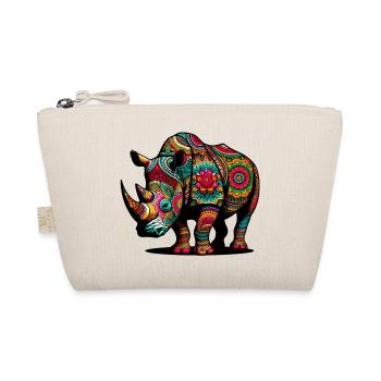 Rhinoceros - Organic Pouch - nature - Front