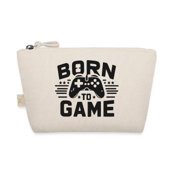 Born to Game - Organic Pouch - nature - Front