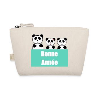HAPPY NEW YEAR. NEW YEAR'S EVE. NEW YEAR - Organic Pouch - nature - Front