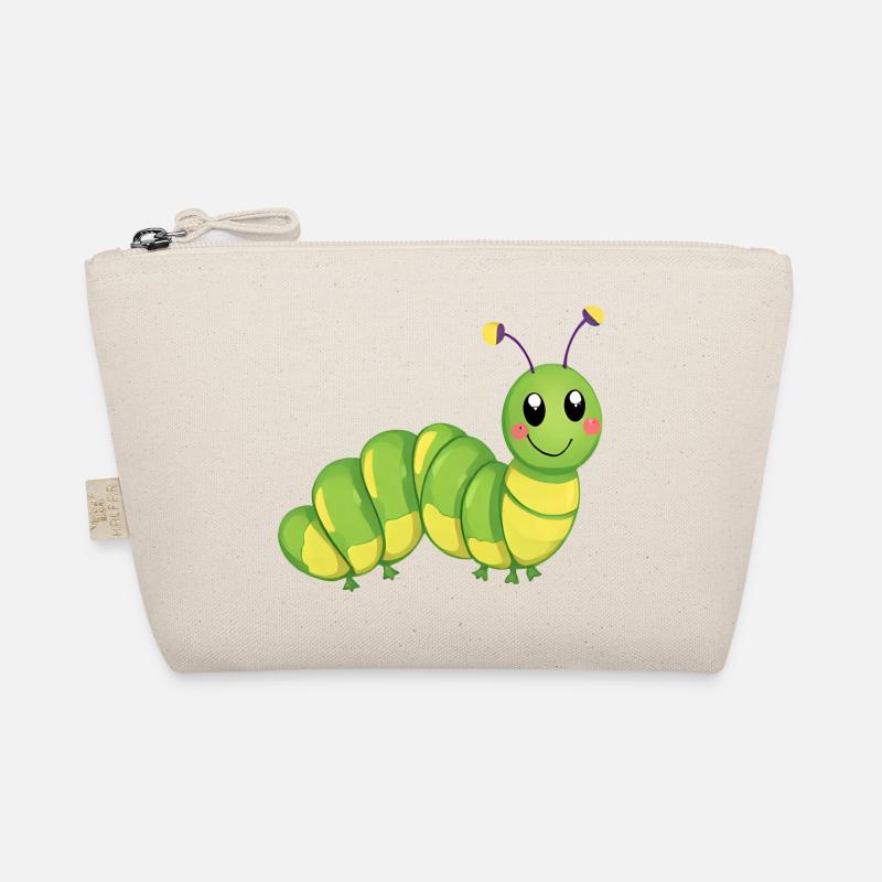 Smiling Caterpillar Organic Pouch