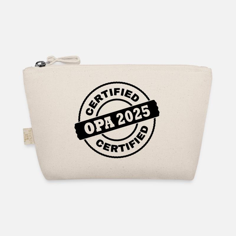 Opa 2025 - Bio-Täschchen - Natur