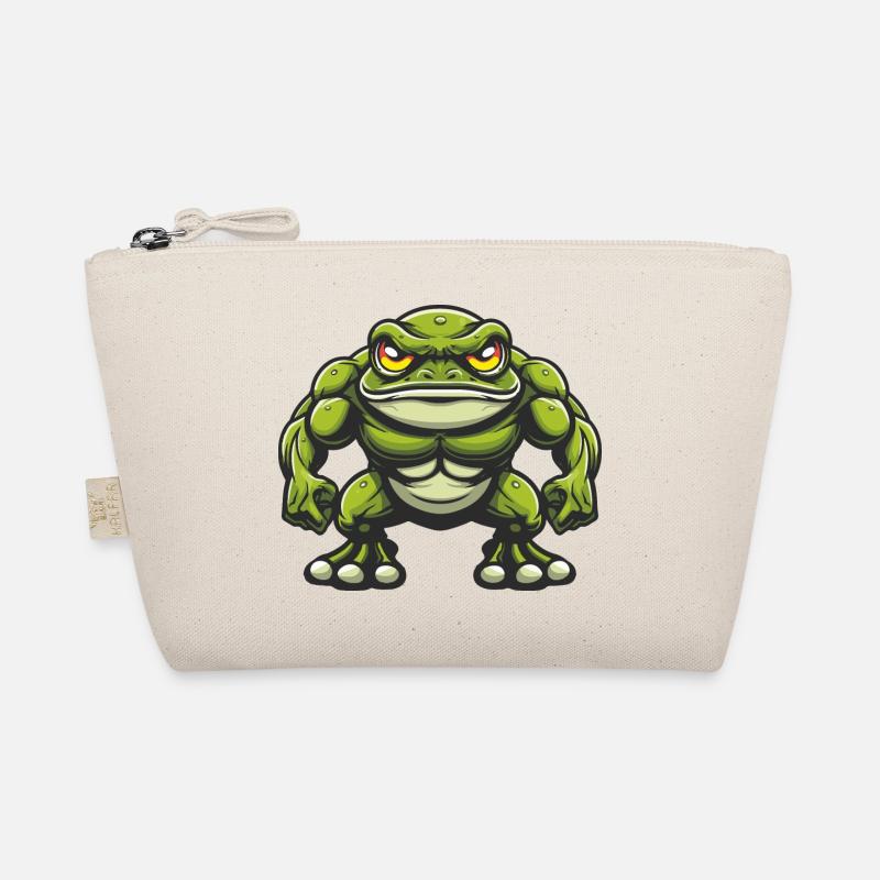 Frosch Comic Bio-Täschchen