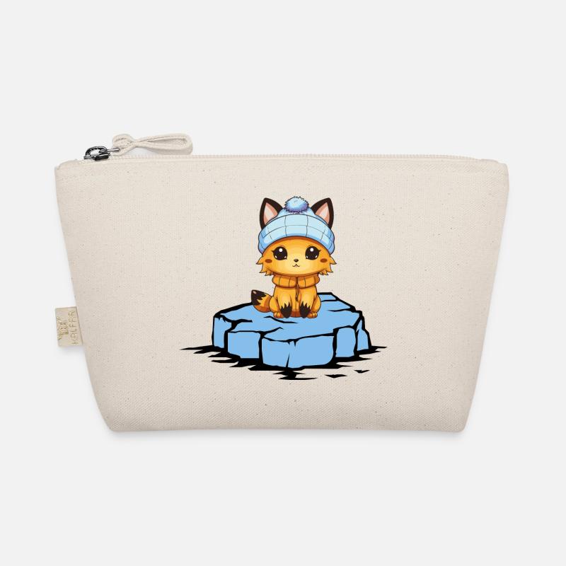 Fuchs Eisscholle Bio-Täschchen