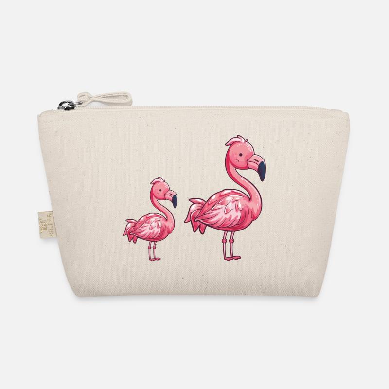 Flamingo Comic Bio-Täschchen