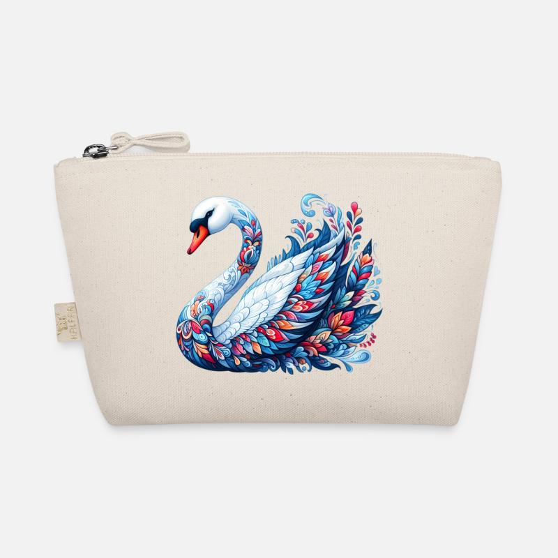 Schwan - Bio-Täschchen - Natur