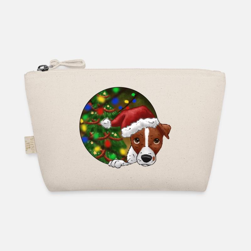 Russel Christmas - Bio-Täschchen - Natur
