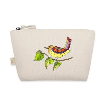 Colorful bird - Organic Pouch - nature - Front