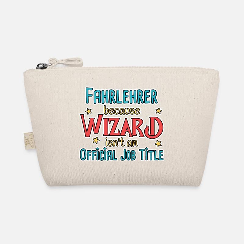Fahrlehrer Wizard Fahrschule Bio-Täschchen