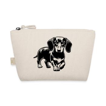 Dachshund - Organic Pouch - nature - Front