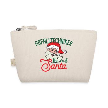 Technicien des déchets, le vrai Père Noël - Trousse biologique - nature - Devant