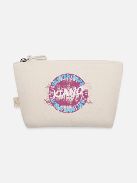 Gift for Kiano - Organic Pouch - nature - Front