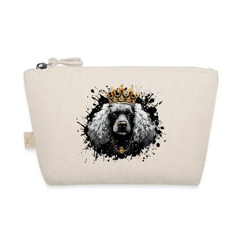 Chien Caniche Animal Couronne - Trousse biologique - nature - Devant