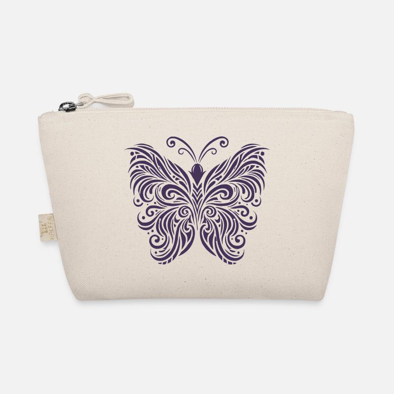 Schmetterling Butterfly - Bio-Täschchen - Natur