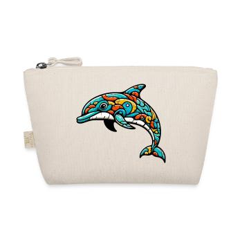 Dolphin - Organic Pouch - nature - Front