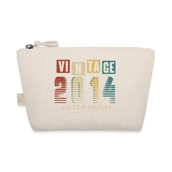 2014 Vintage 2014 né en 2014 anniversaire. Année 2 - Trousse biologique - nature - Devant