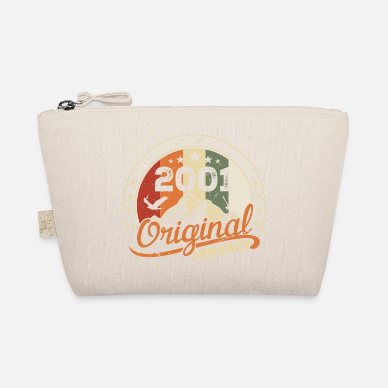 Original Born in January Birthday | January 2001 Organic Pouch