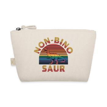 Non-Bino Saur 9 - Bio-Täschchen - Natur - Vorne
