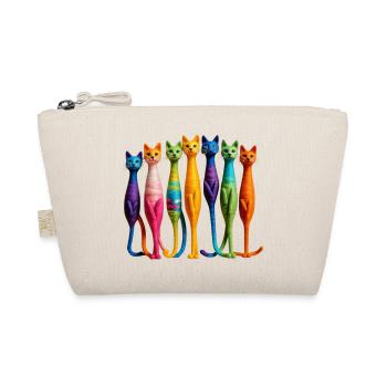 Cat - Bio-Täschchen - Natur - Vorne