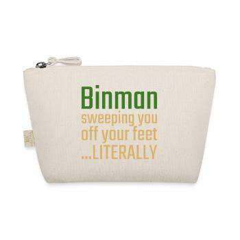 Binman La Saint-Valentin vous balaie - Trousse biologique - nature - Devant