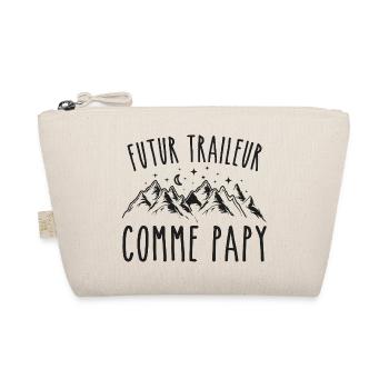 futur traileur cadeau garçon trail - Trousse biologique - nature - Devant