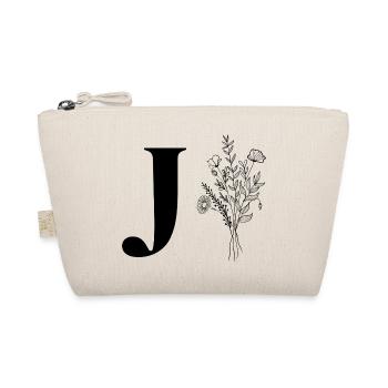 Minimalist flowers - Organic Pouch - nature - Front