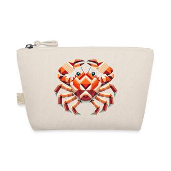 Crabe géométrique - Oeuvre d’art colorée de la mer - Trousse biologique - nature - Devant