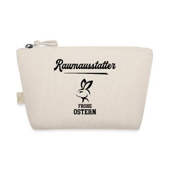 Raumausstatter Ostern Raumausstattung Oster Outfit - Bio-Täschchen - Natur - Vorne
