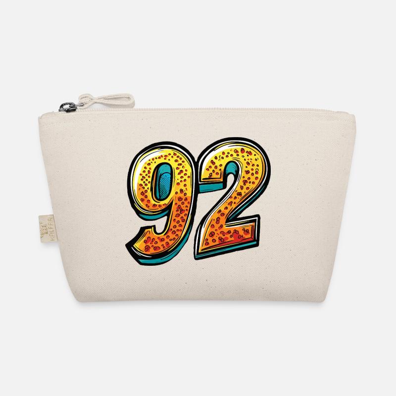 92 Zahl Bunt Bio-Täschchen