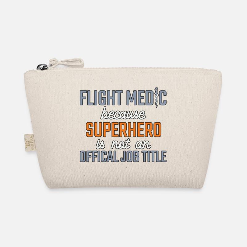 Flight Paramedic Superhero air rescue Organic Pouch