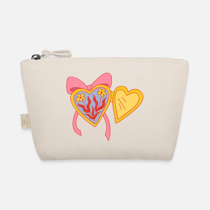 Open heart Organic Pouch