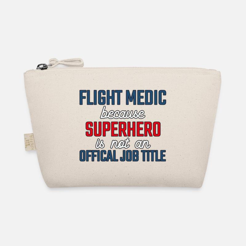 Flight Paramedic Superhero air rescue Organic Pouch