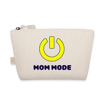Mom Mode ON - Organic Pouch - nature - Front