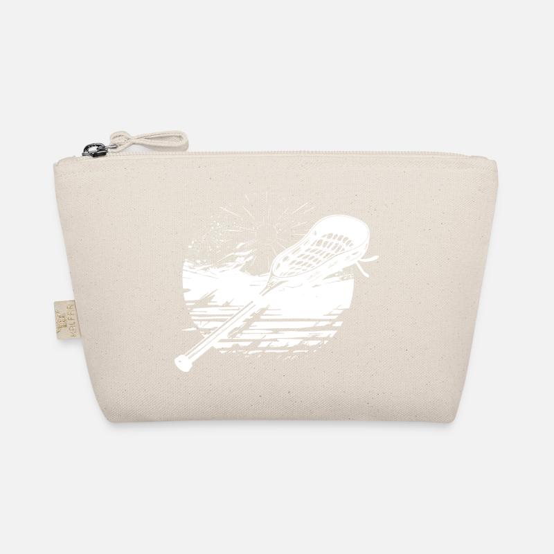 Lacrosse Stick Graphic Organic Pouch