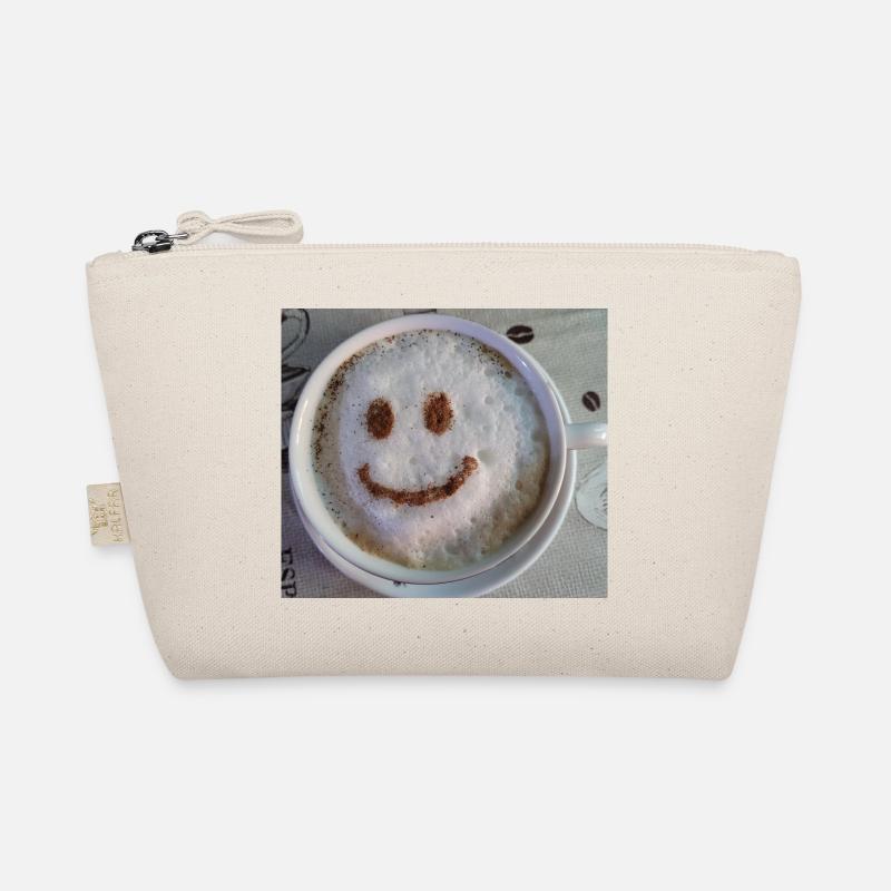 Smile Tasse - Bio-Täschchen - Natur