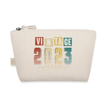 2023 Vintage 2023 né en 2023 anniversaire. Année 2 - Trousse biologique - nature - Devant