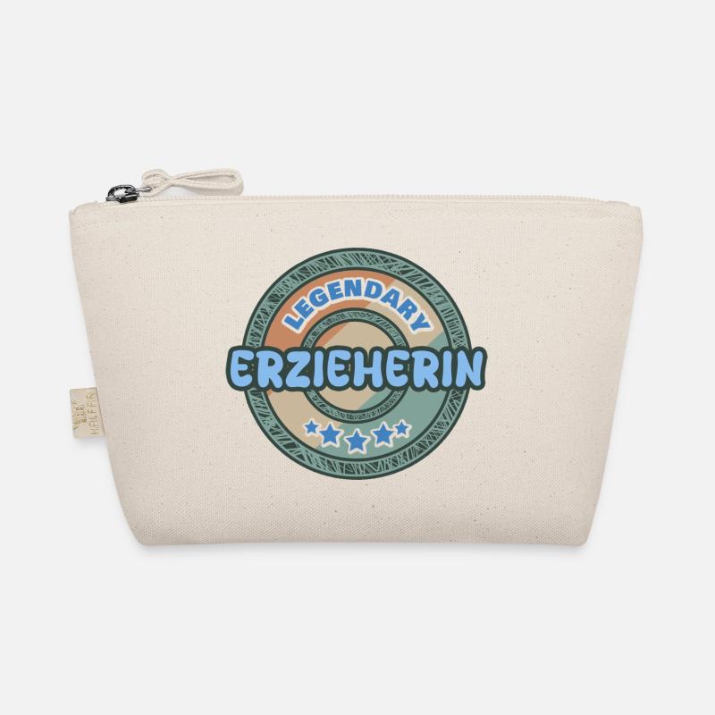 Erzieherin - Bio-Täschchen - Natur