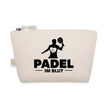 Padel im Blut 2 - Bio-Täschchen - Natur - Vorne