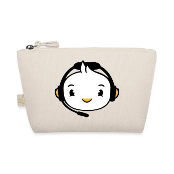 Duck Gamer Gaming Voice Chat Headset Console Game - Organic Pouch - nature - Front
