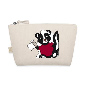 Skunk Pixie sur les toilettes - Trousse biologique - nature - Devant