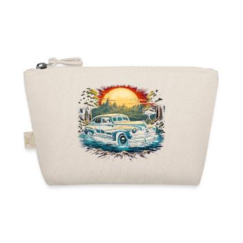 Retro Auto 04 - Bio-Täschchen - Natur - Vorne