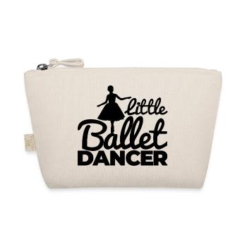 Little Ballet Girl - Organic Pouch - nature - Front