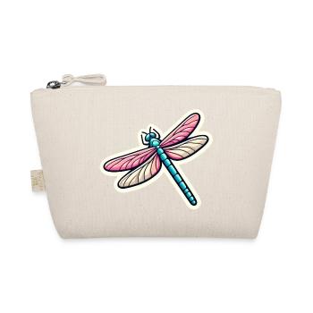 Libellule au pastel - Trousse biologique - nature - Devant