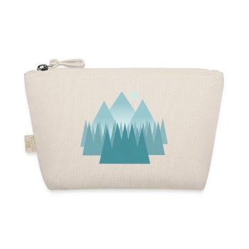 Paysage de montagne astral dans les tons bleus - Trousse biologique - nature - Devant