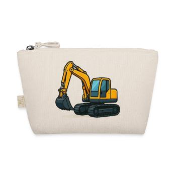 bagger comic - Bio-Täschchen - Natur - Vorne
