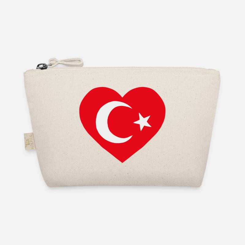 Cœur drapeau turc Trousse biologique