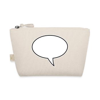 Conception de la bulle de dialogue à droite - Trousse biologique - nature - Devant