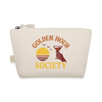 Golden Hour Society - Bio-Täschchen - Natur - Vorne