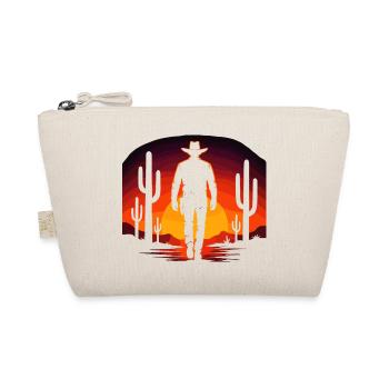 Desert Cowboy - Sunset Western - Organic Pouch - nature - Front