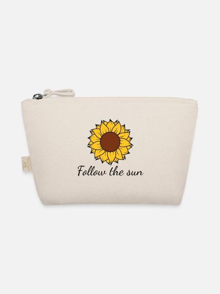 Folgen Sie der Sonne - Bio-Täschchen - Natur