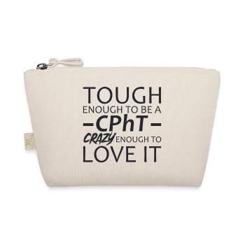 CPhT Crazy Pharmacy - Organic Pouch - nature - Front